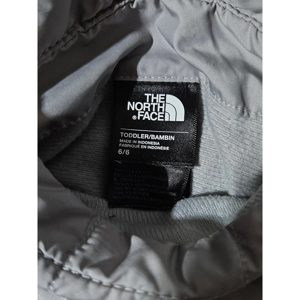 The North Face Girls Sz 6 Reversible Pink Warm Fuzzy Sherpa Lined Hooded Jacket - Picture 6 of 11
